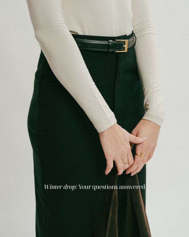 Winter drop: Everything you want to know🤍 — answers by Deni #EverydayEase #denity #denityglow #denityinspirace...